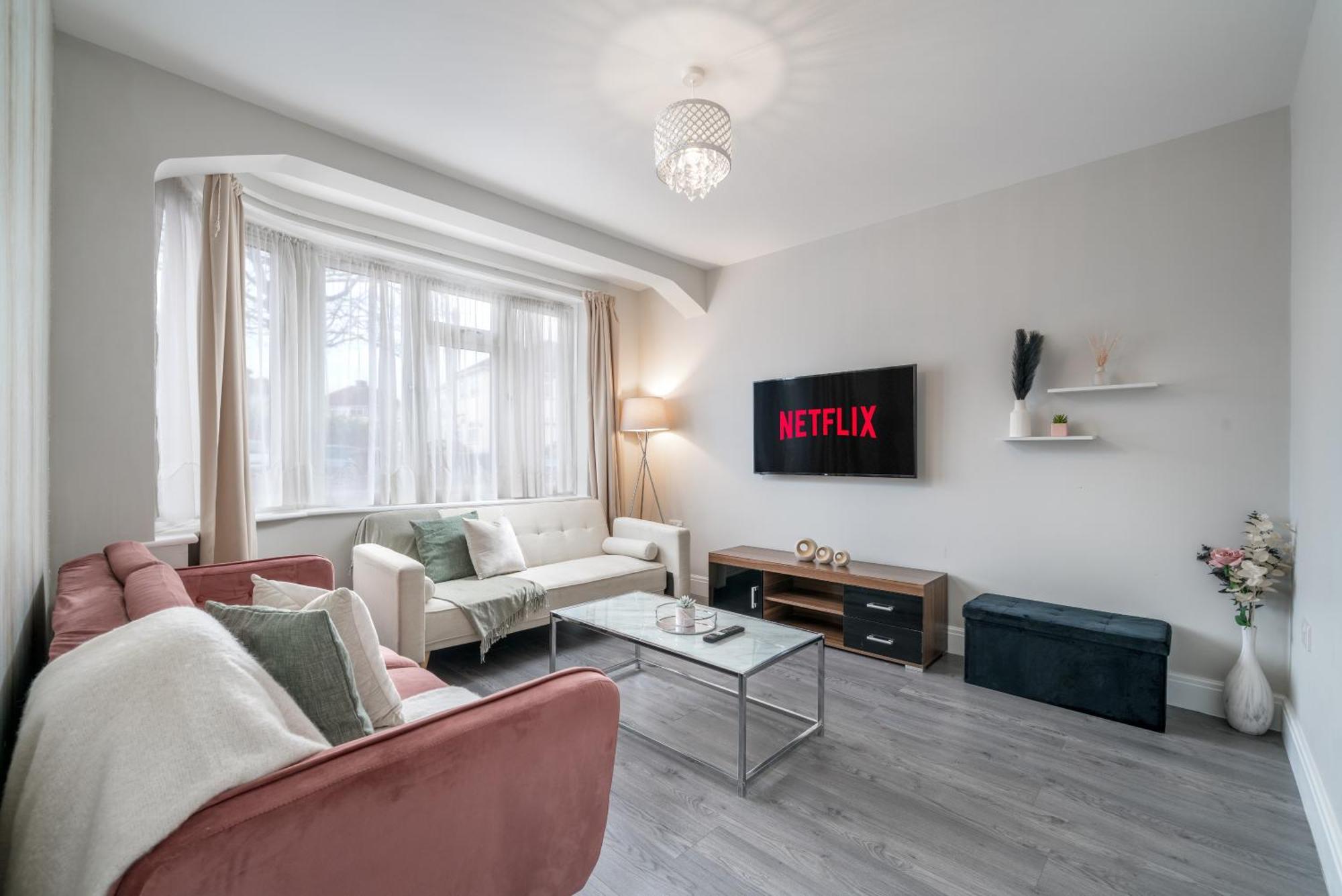 Appartement Lux 3Bed Near Wembley With Parking By Oceana Group - Sleeps 8 à Harrow Extérieur photo