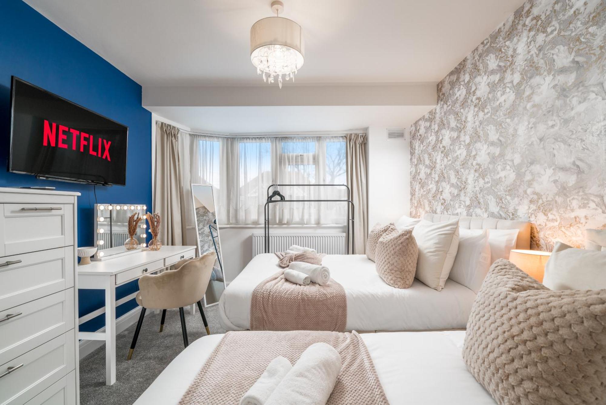 Appartement Lux 3Bed Near Wembley With Parking By Oceana Group - Sleeps 8 à Harrow Extérieur photo